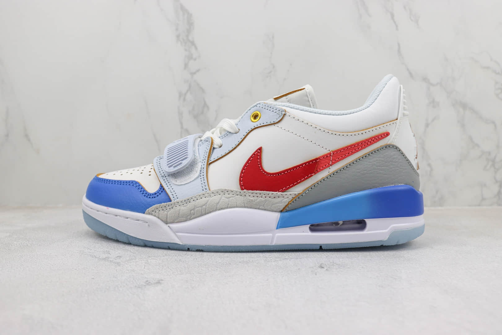乔丹Air Jordan Legacy 312 Low纯原版本AJ312白蓝红三合一篮球鞋 莆田AJ货源 货号：FN8902-161