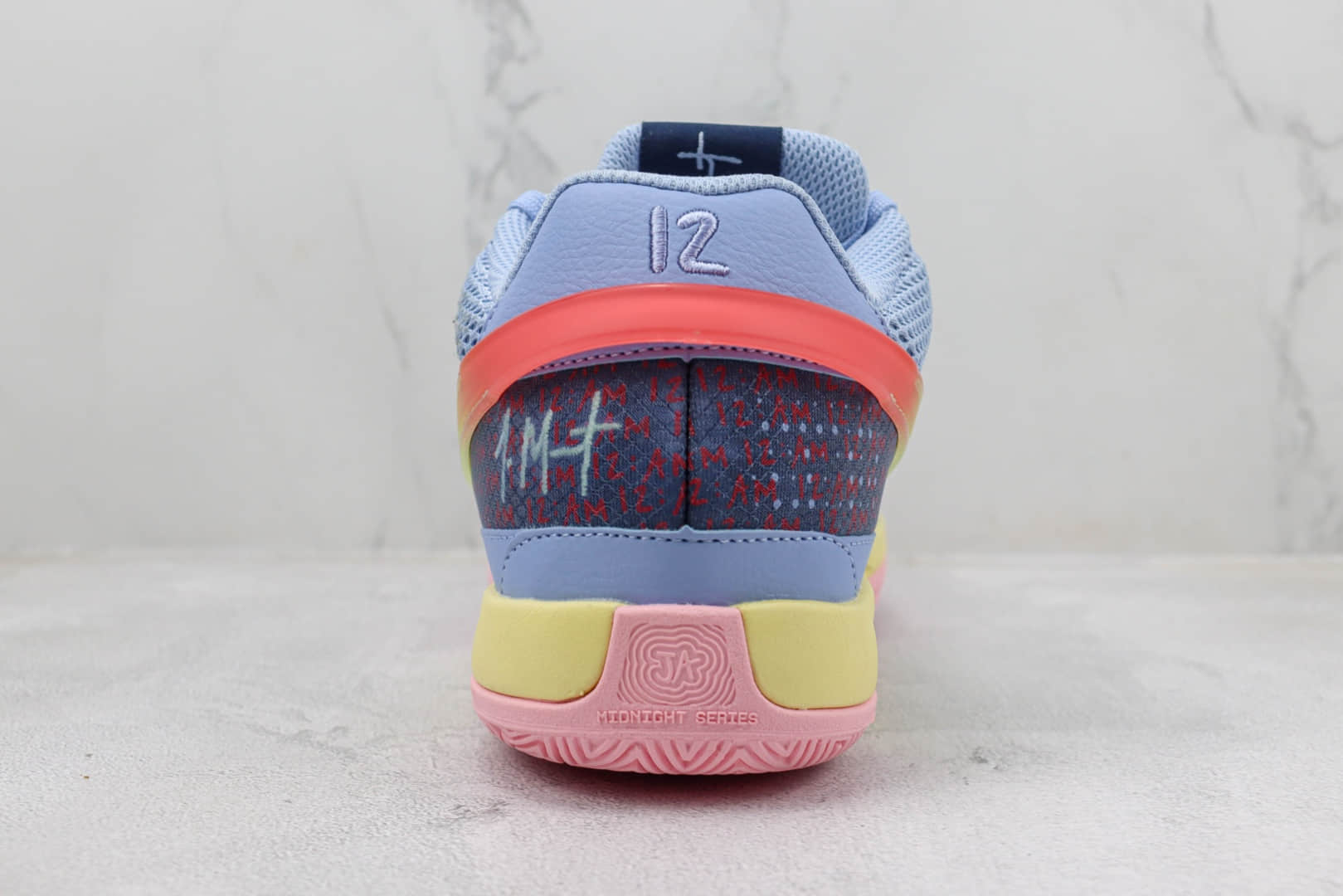 耐克Nike JA 1纯原版本莫兰特一代圣枪梦幻蓝实战篮球鞋 莆田耐克工厂 货号：DR8785-400