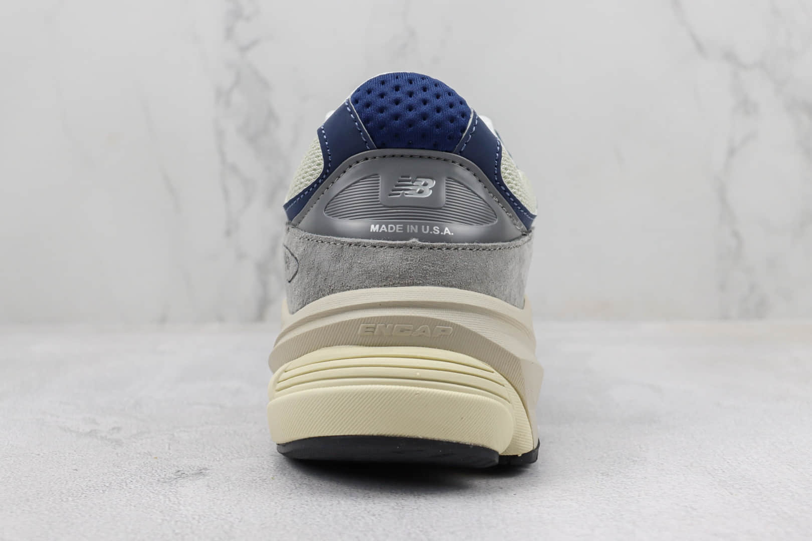 新百伦New Balance 990 V6纯原版本NB990V6灰蓝色复古慢跑鞋 莆田复刻新百伦 货号：U990TC6