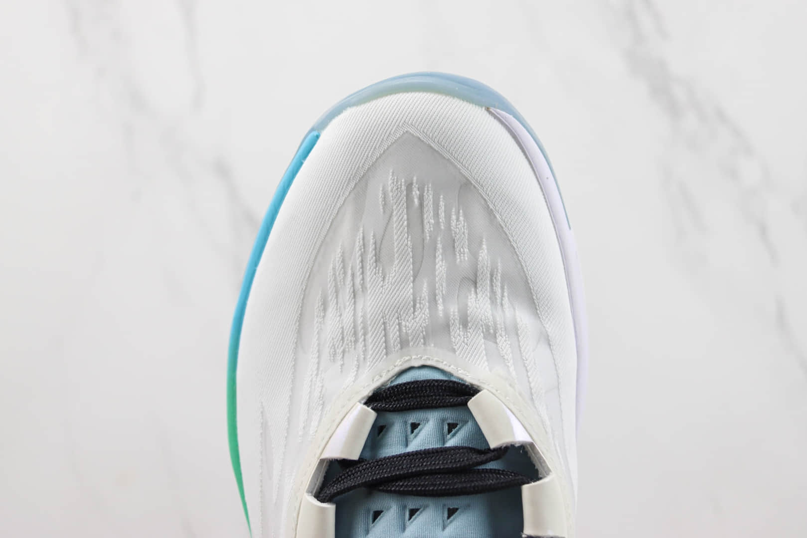 耐克Nike Air Zoom GT Cut 2纯原版本GT二代白蓝绿色实战篮球鞋 莆田耐克货源 货号：FJ7063-103