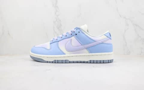 耐克Nike SB Dunk Low GS纯原版本低帮SB Dunk蓝紫渐变鳄鱼纹勾板鞋 莆田复刻鞋货源 货号：FN0323-400