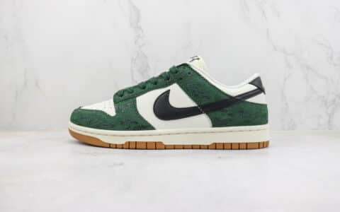 耐克Nike Dunk Low纯原版本低帮Dunk白绿蛇纹板鞋 莆田天花板Dunk 货号：FQ8893-397