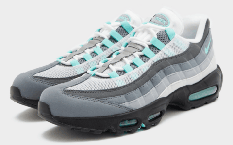 灰白渐变！复古跑鞋Air Max 95新配色实物曝光！ 货号：FV4710-100