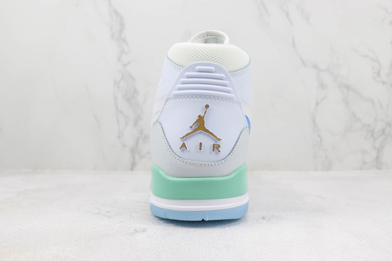 乔丹Air Jordan Legacy 312 High纯原版本AJ312白蓝绿三合一篮球鞋 莆田耐克工厂 货号：FN8896-131