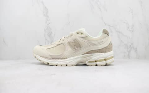 新百伦New Balance 2002R纯原版本NB2002R浅卡其色复古跑鞋 莆田新百伦货源 货号：M2002RJN
