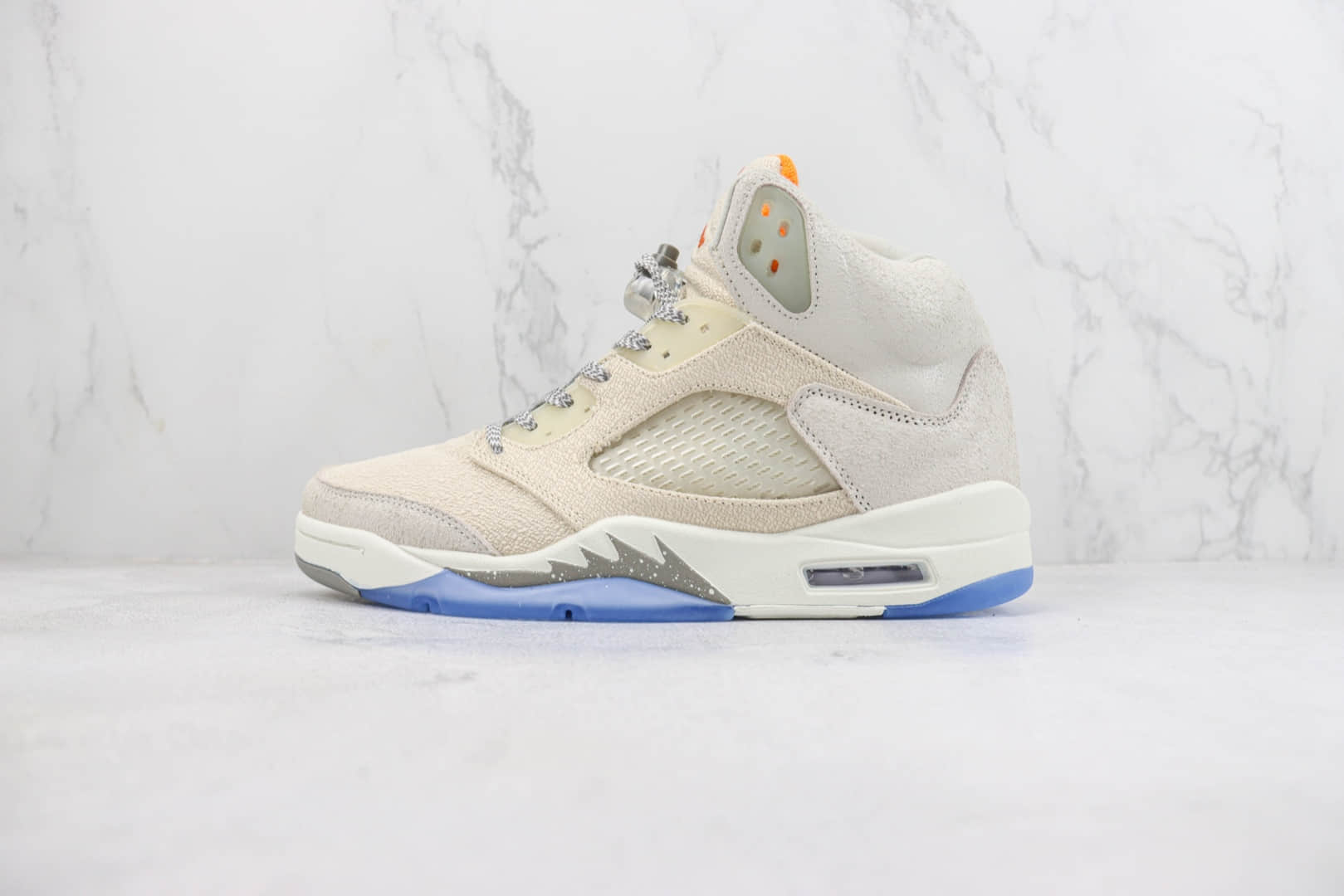 乔丹Air Jordan 5 SE “Craft”纯原版本AJ5灰兔子篮球鞋 莆田AJ货源 货号：FD9222-180