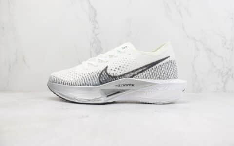 耐克Nike ZoomX Vaporfly NEXT% 3纯原版本破2白灰色专业马拉松超轻缓震跑鞋 莆田耐克货源 货号：DV4129-100