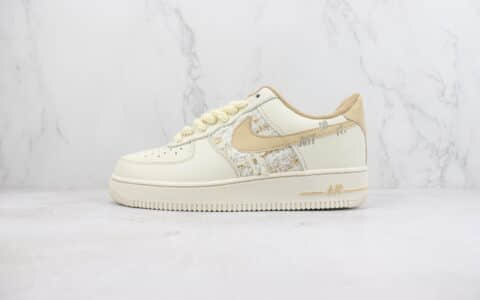 耐克Nike Air Force 1 Low纯原版本空军一号低帮AF1小香风板鞋 莆田耐克工厂 货号：FJ7740-012