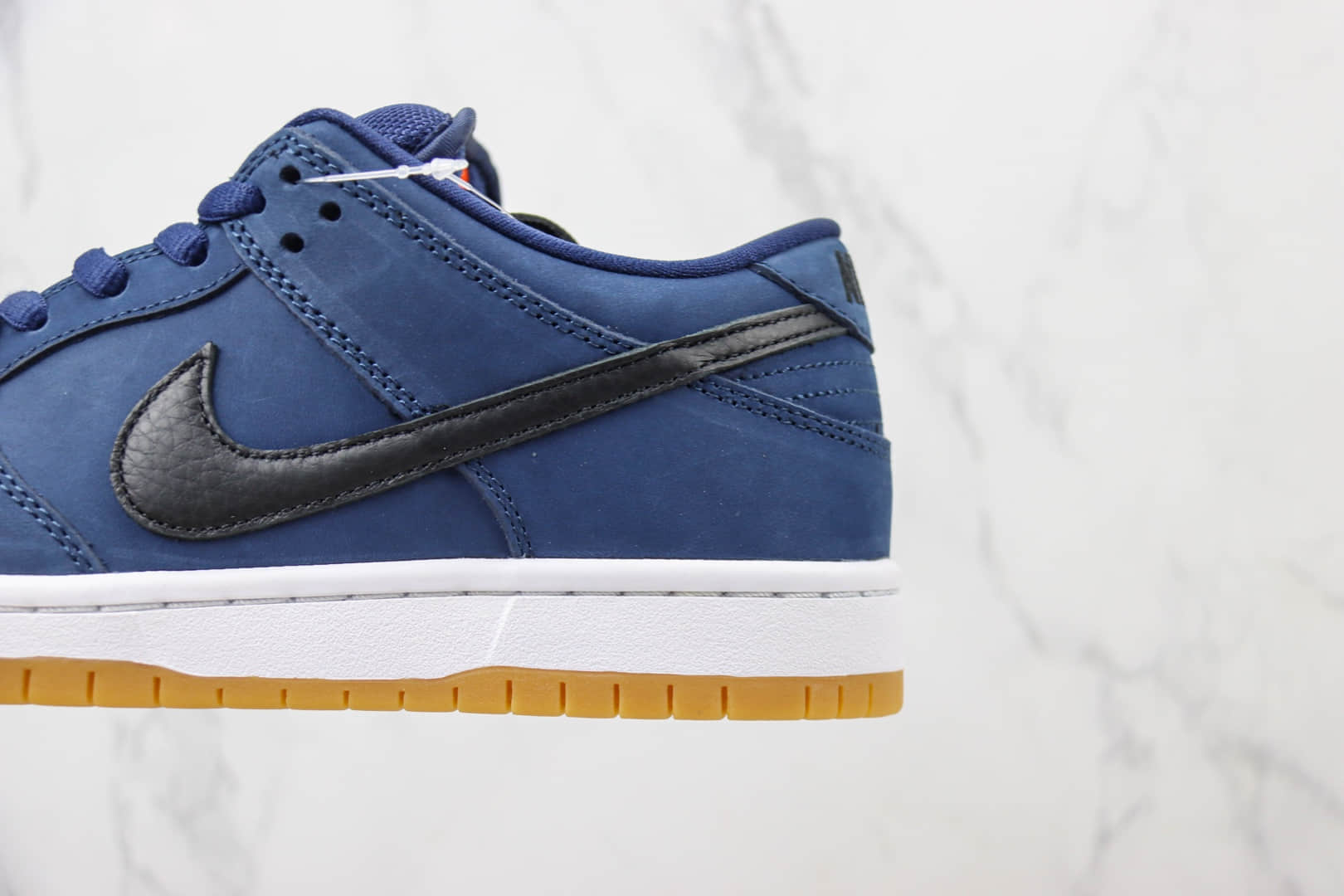 耐克Nike SB Dunk Low “Navy Gum”纯原版本低帮SB Dunk午夜海军蓝生胶板鞋 莆田耐克货源 货号：CW7463-401