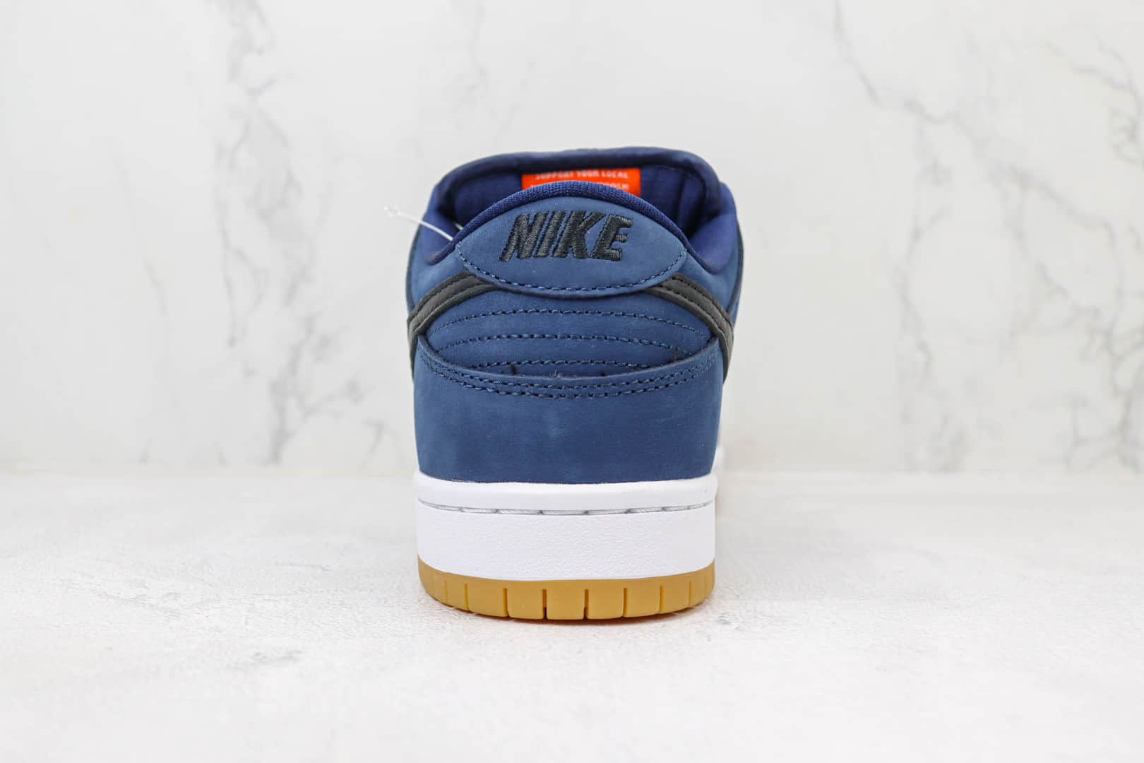 耐克Nike SB Dunk Low “Navy Gum”纯原版本低帮SB Dunk午夜海军蓝生胶板鞋 莆田耐克货源 货号：CW7463-401