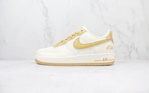 耐克Nike Air Force 1 Low纯原版本低帮AF1空军一号40周年限定板鞋 莆田耐克工厂 货号：JF1983-559