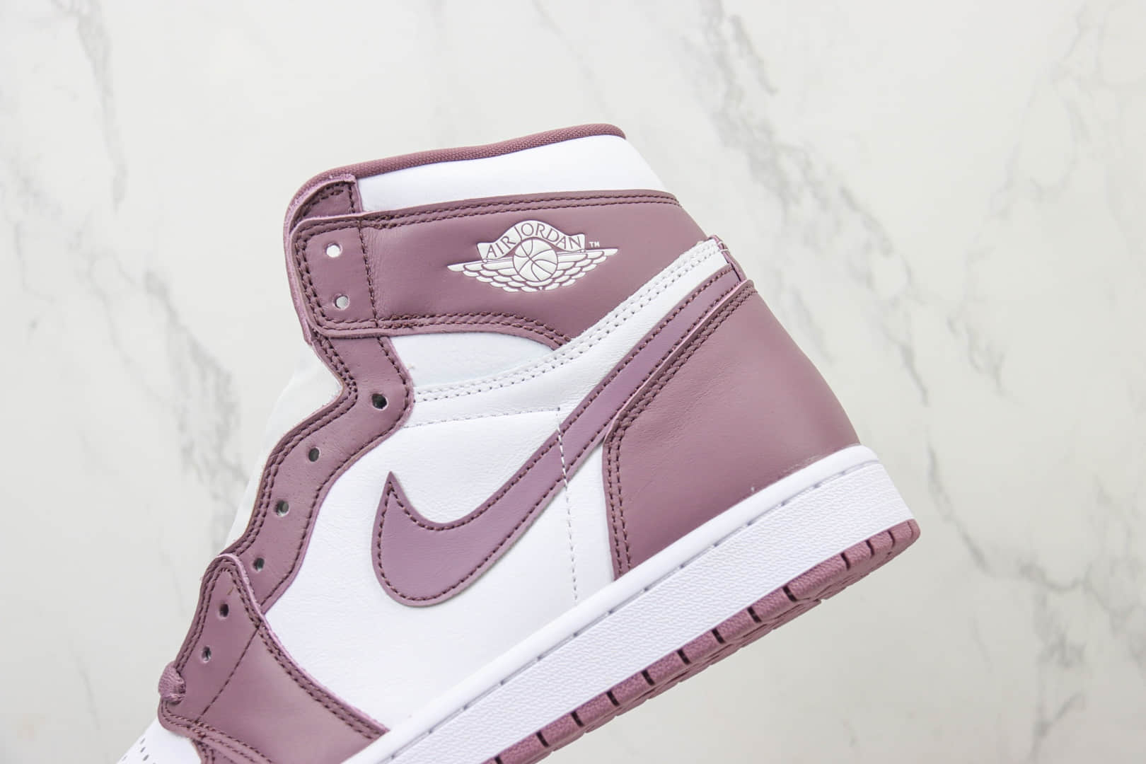 乔丹Air Jordan 1 High OG“Mauve”纯原版本高帮AJ1香芋紫白紫色篮球鞋 莆田AJ货源 货号：DZ5485-105