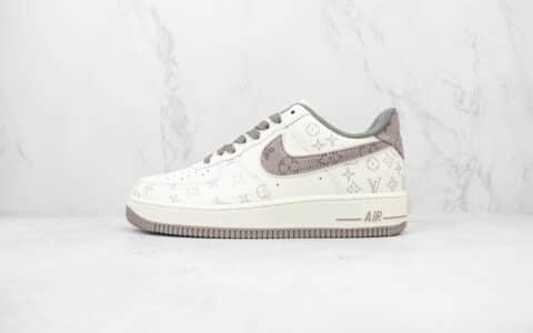 耐克Nike Air Force 1 Low纯原版本空军一号LV印花AF1低帮板鞋 莆田复刻鞋货源 货号：LU0251-135