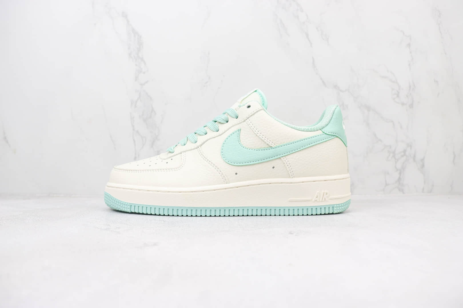 耐克Nike Air Force 1 Low纯原版本空军一号低帮AF1米白薄荷绿板鞋 莆田天花板AF1 货号：TP0096-266