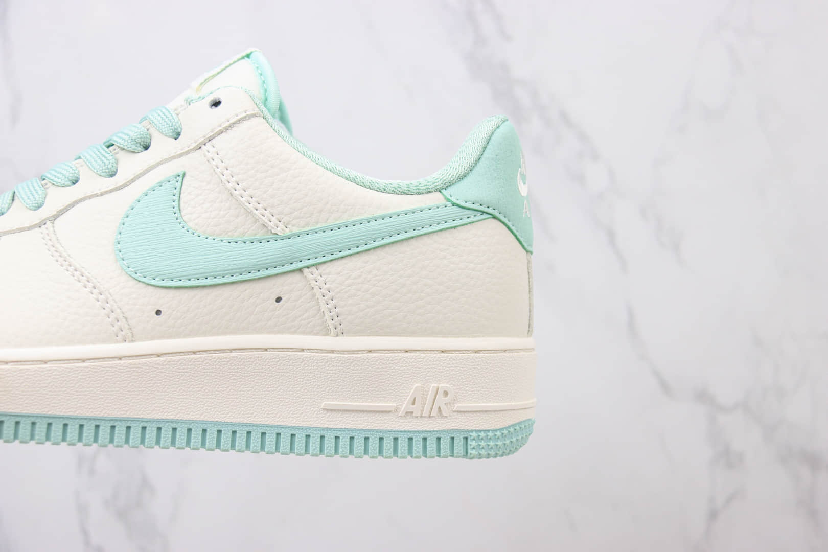 耐克Nike Air Force 1 Low纯原版本空军一号低帮AF1米白薄荷绿板鞋 莆田天花板AF1 货号：TP0096-266