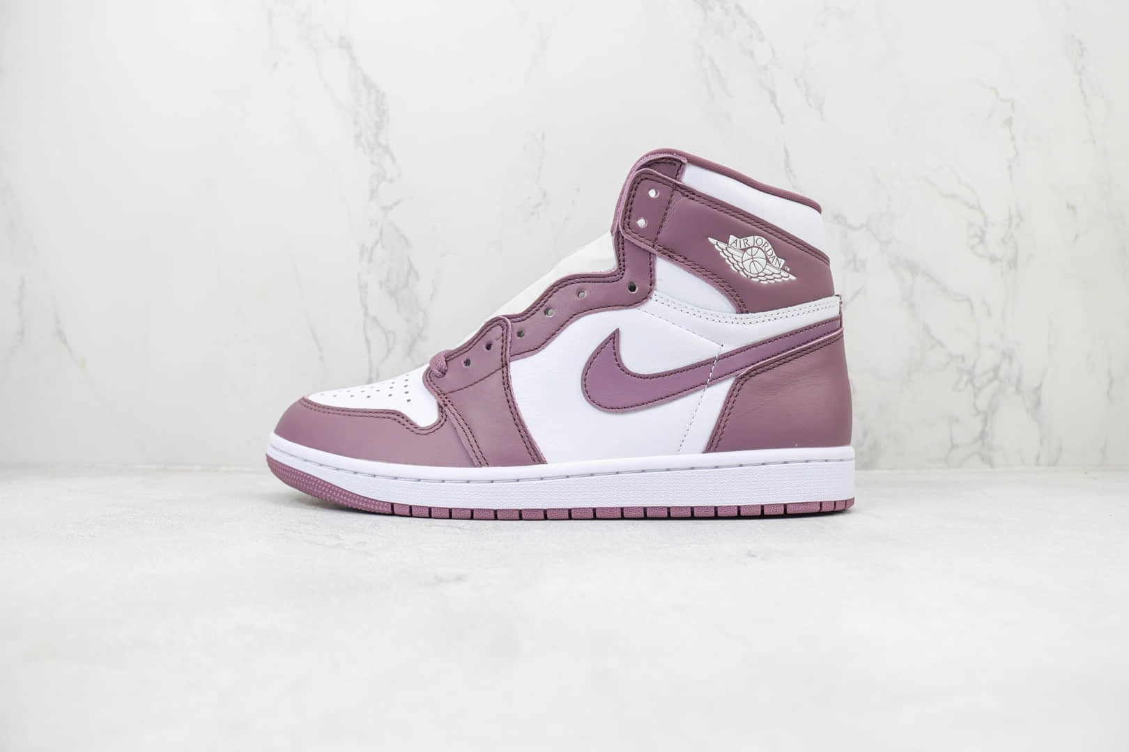 乔丹Air Jordan 1 High OG“Mauve”纯原版本高帮AJ1香芋紫白紫色篮球鞋 莆田AJ货源 货号：DZ5485-105