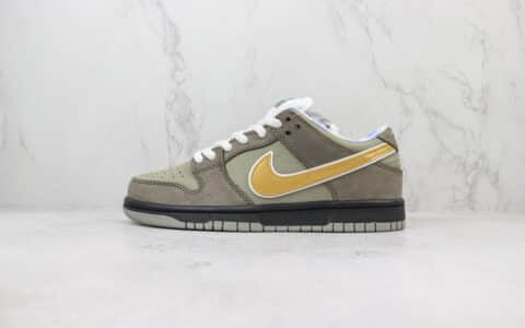 耐克Concepts x Nike SB Dunk Low “Gray Lobster”纯原版本低帮SB Dunk灰龙虾联名板鞋 莆田耐克代理 货号：BV1310-105