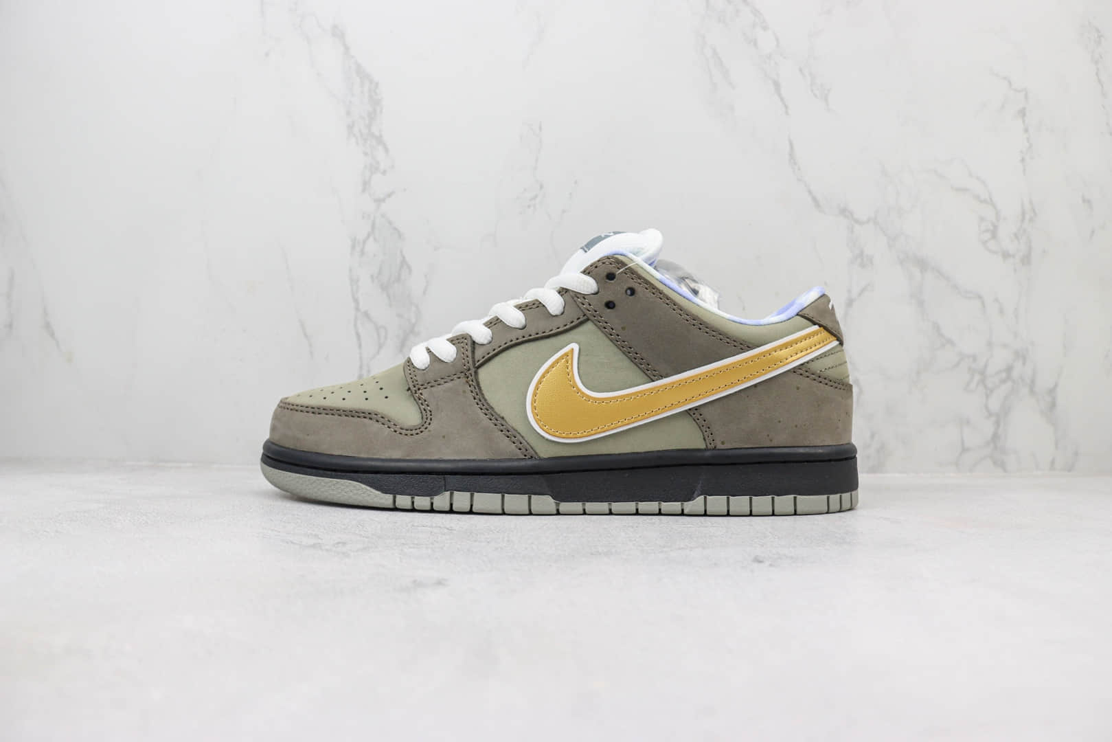 耐克Concepts x Nike SB Dunk Low “Gray Lobster”纯原版本低帮SB Dunk灰龙虾联名板鞋 莆田耐克代理 货号：BV1310-105