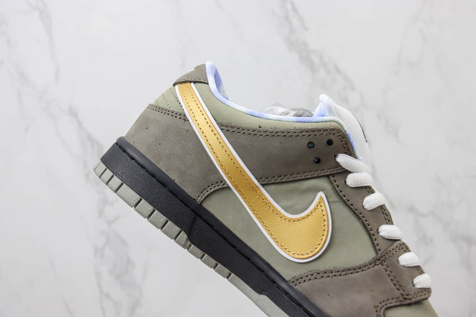 耐克Concepts x Nike SB Dunk Low “Gray Lobster”纯原版本低帮SB Dunk灰龙虾联名板鞋 莆田耐克代理 货号：BV1310-105