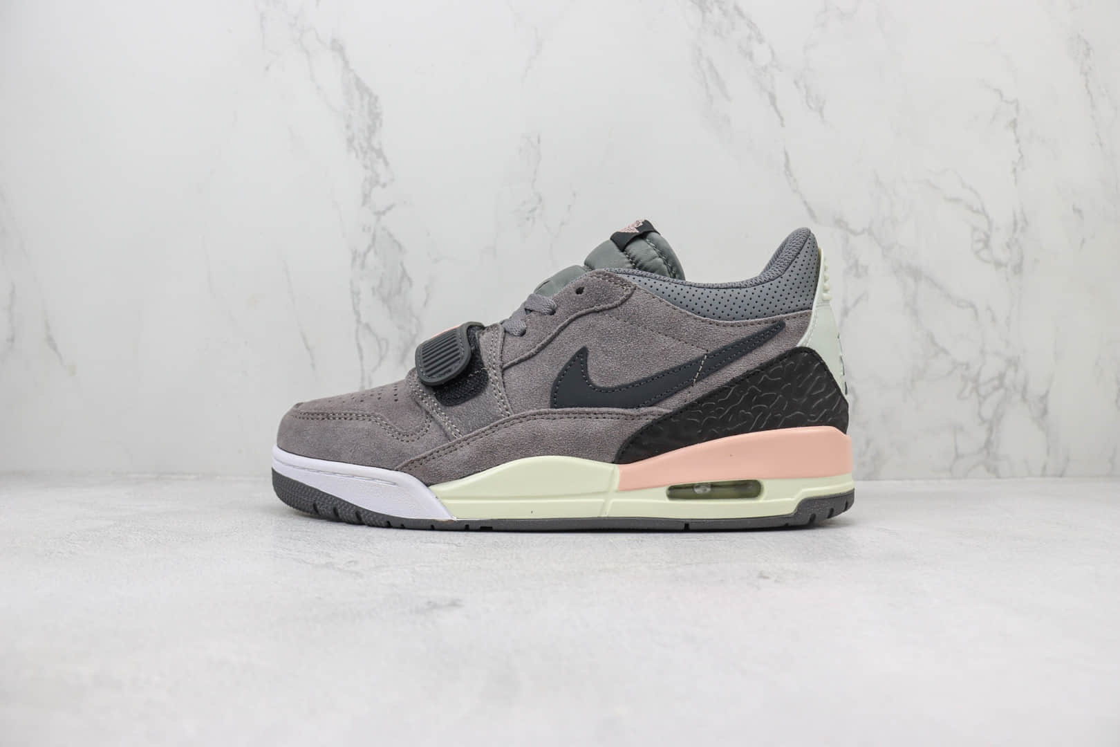 乔丹Air Jordan Legacy 312 Low纯原版本AJ312灰粉爆裂纹三合一篮球鞋 莆田复刻鞋货源 货号：CD7069-002