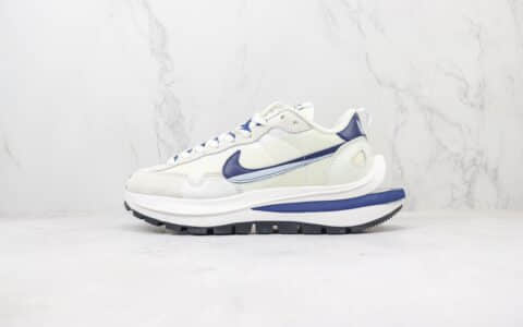 耐克Sacai x Nike VaporWaffle 3.0纯原版本白深蓝华夫鞋 莆田耐克货源 货号：DD1875-109