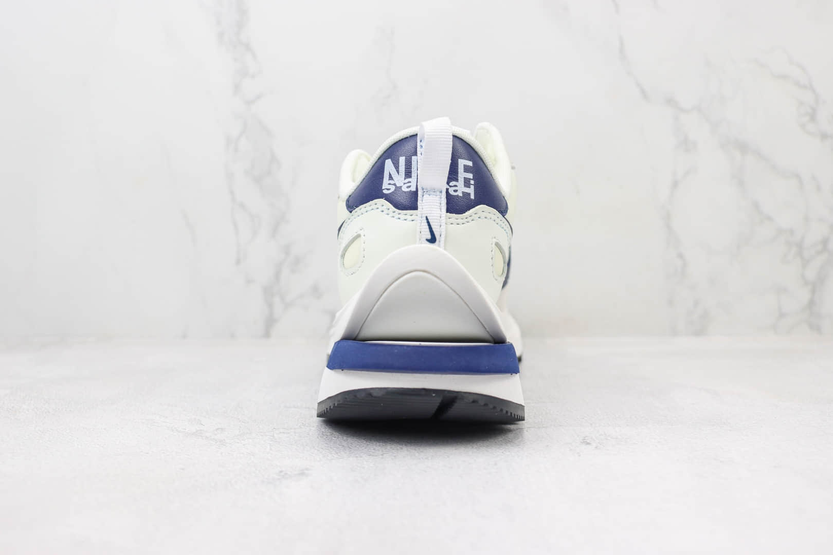耐克Sacai x Nike VaporWaffle 3.0纯原版本白深蓝华夫鞋 莆田耐克货源 货号：DD1875-109