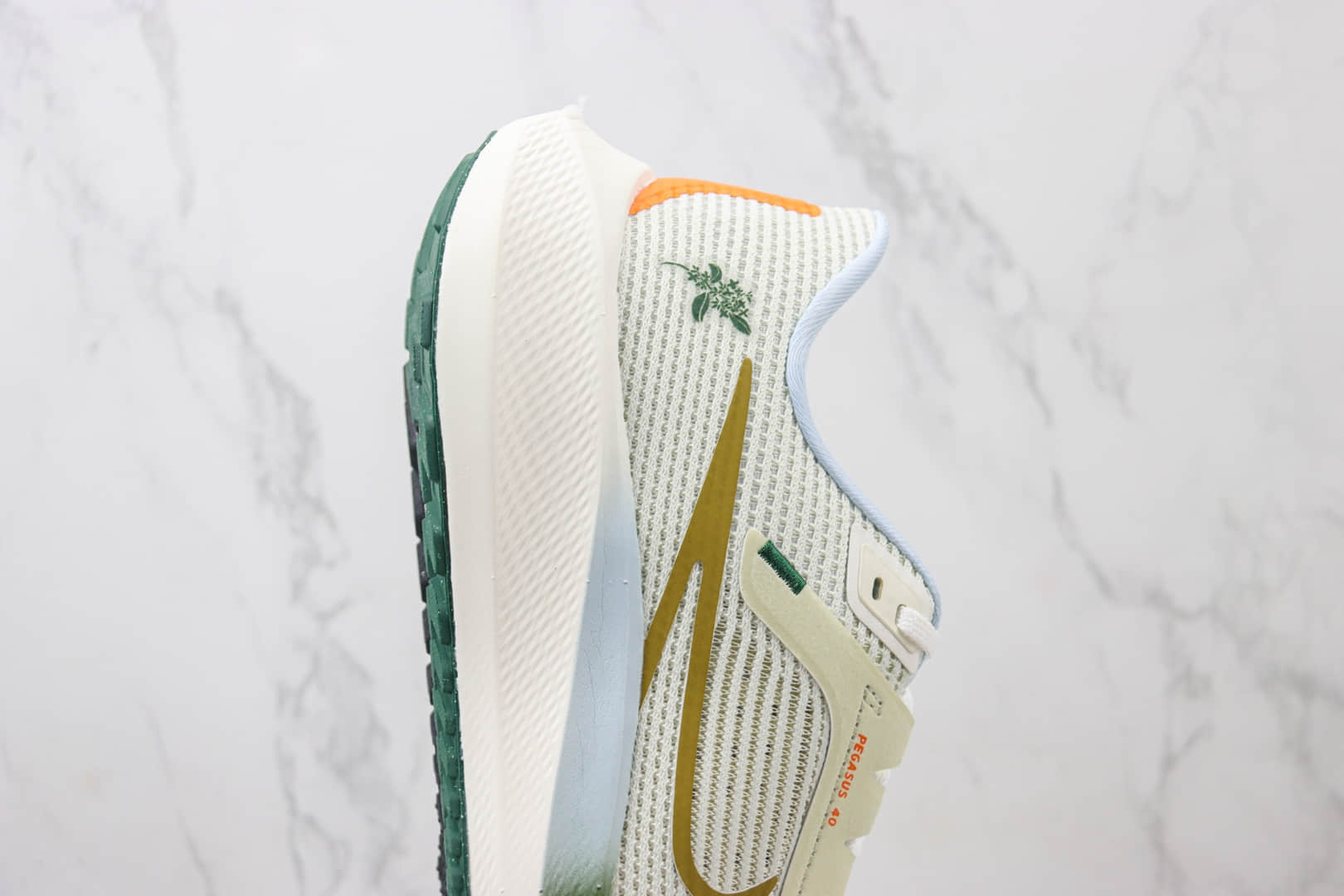 耐克Nike Air Zoom Pegasus 40纯原版本飞马40代白绿针织慢跑鞋 莆田耐克代理 货号：FV3631-081