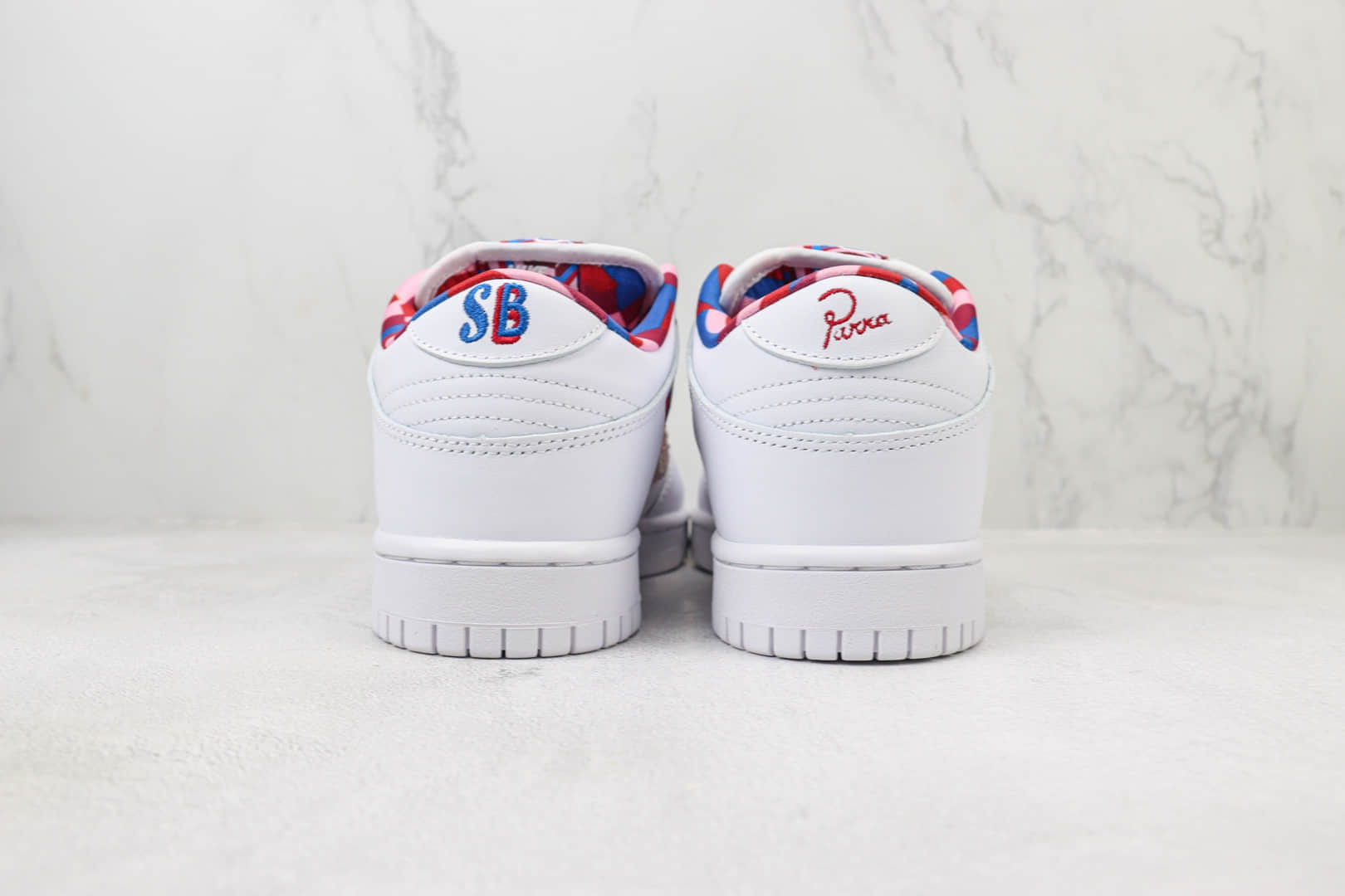 耐克Parra x Nike SB Dunk Low纯原版本低帮SB Dunk裸眼3D彩钩板鞋 莆田耐克货源 货号：CN4504-100