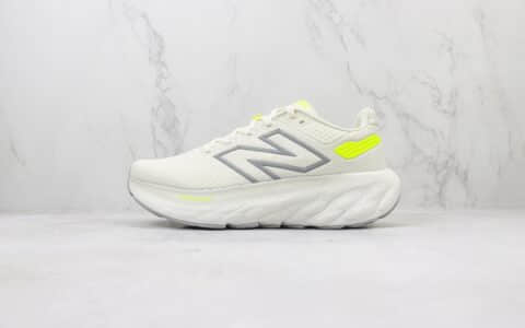 新百伦New Balance Fresh Foam 1080纯原版本NB1080米黄色透气跑鞋 莆田新百伦货源 货号：M1080F13