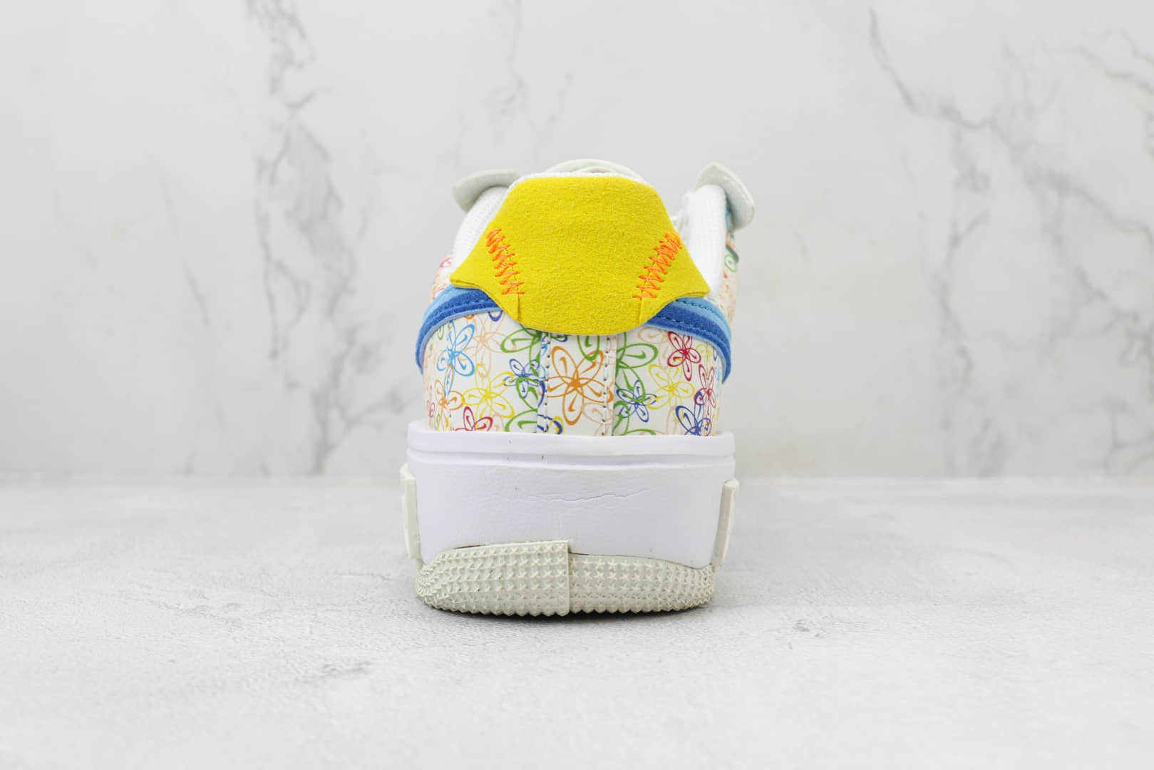 耐克Nike Air Force 1 纯原版本空军一号AF1丰塔卡系列花卉主题板鞋 莆田天花板AF1 货号：DV3211-100