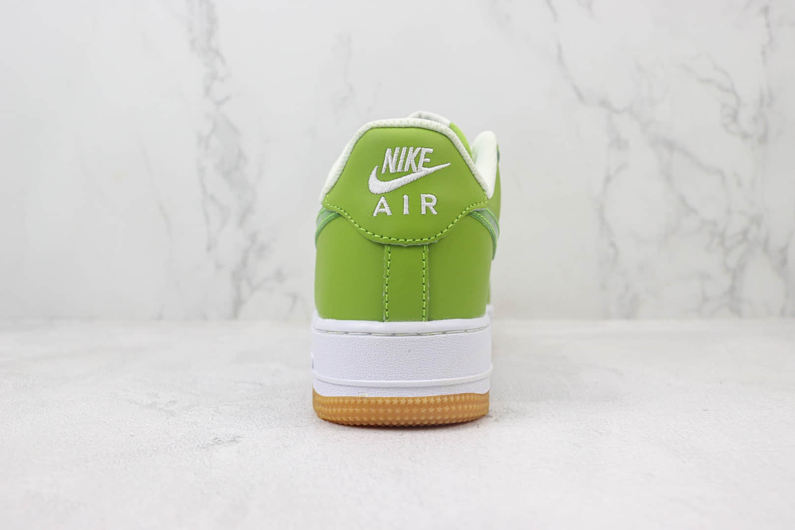 耐克Nike Air Force 1 Low纯原版本空军一号低帮AF1草绿色板鞋 莆田天花板AF1 货号：PF9055-777