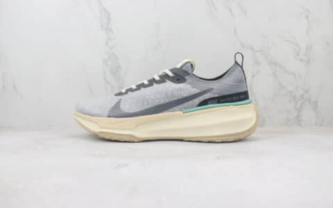 耐克Nike Zoom X Invincible Run Fk 3纯原版本灰色马拉松机能跑鞋 莆田耐克代理 货号：FN7503-065