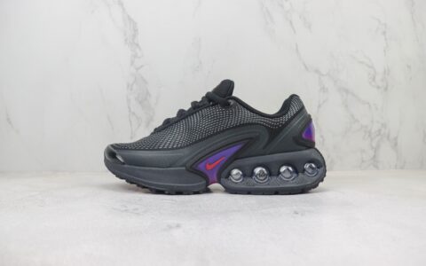 耐克Nike Air Max DN纯原版本黑粉紫半掌气垫跑鞋 莆田耐克货源 货号：DV3337-001