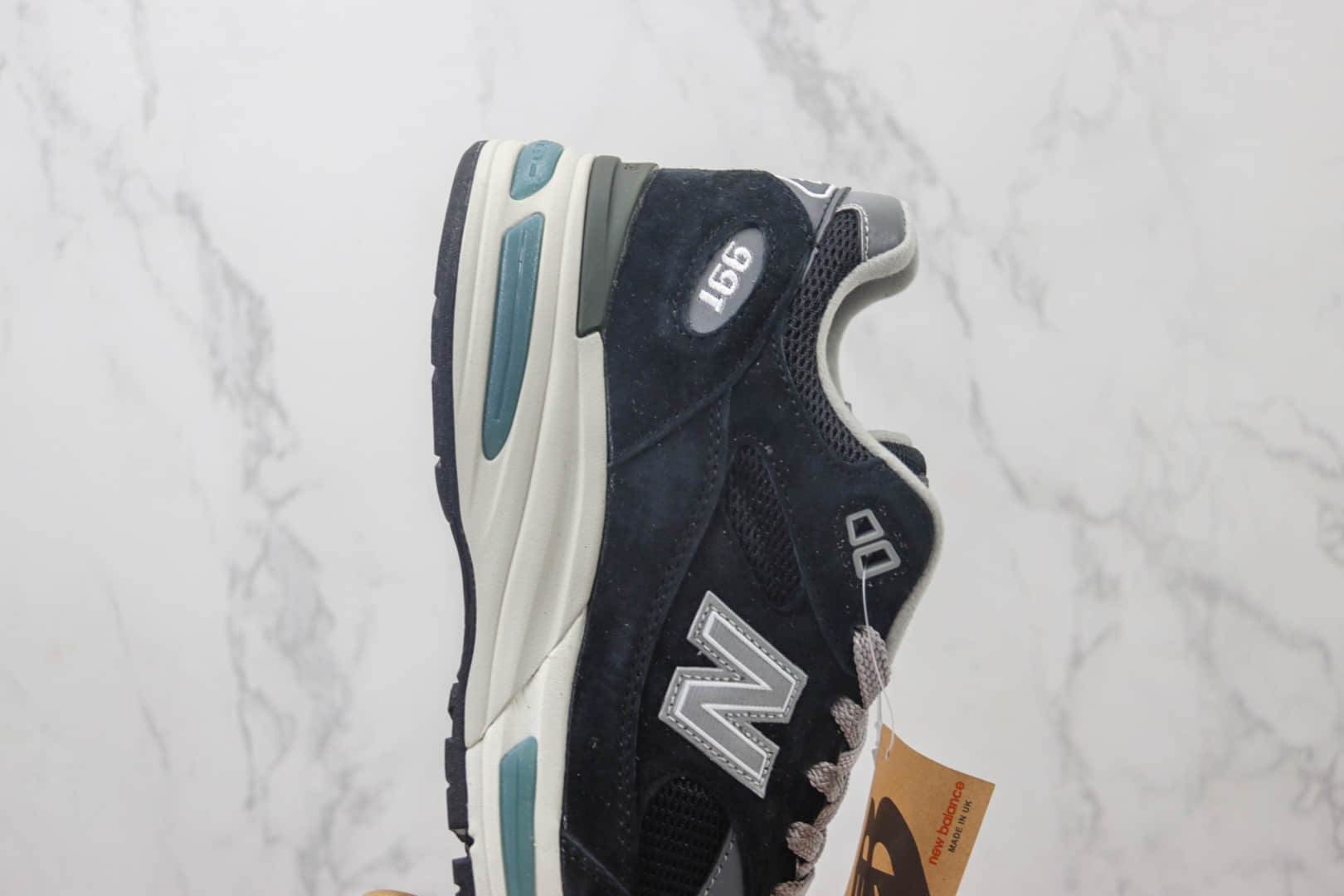 耐克New Balance 991纯原版本英产NB991黑色复古跑鞋 莆田耐克工厂 货号：U991BK2