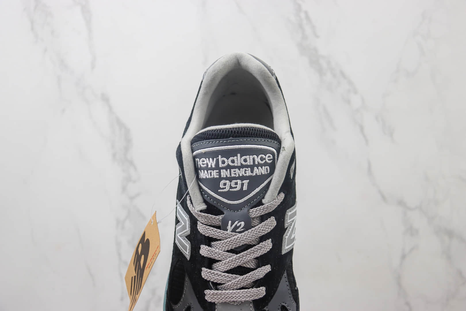 耐克New Balance 991纯原版本英产NB991黑色复古跑鞋 莆田耐克工厂 货号：U991BK2