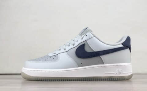 耐克Nike Air Force 1’07 Low纯原版本空军一号低帮AF1浅烟灰深灰勾板鞋 莆田耐克工厂 货号：FJ4170-001