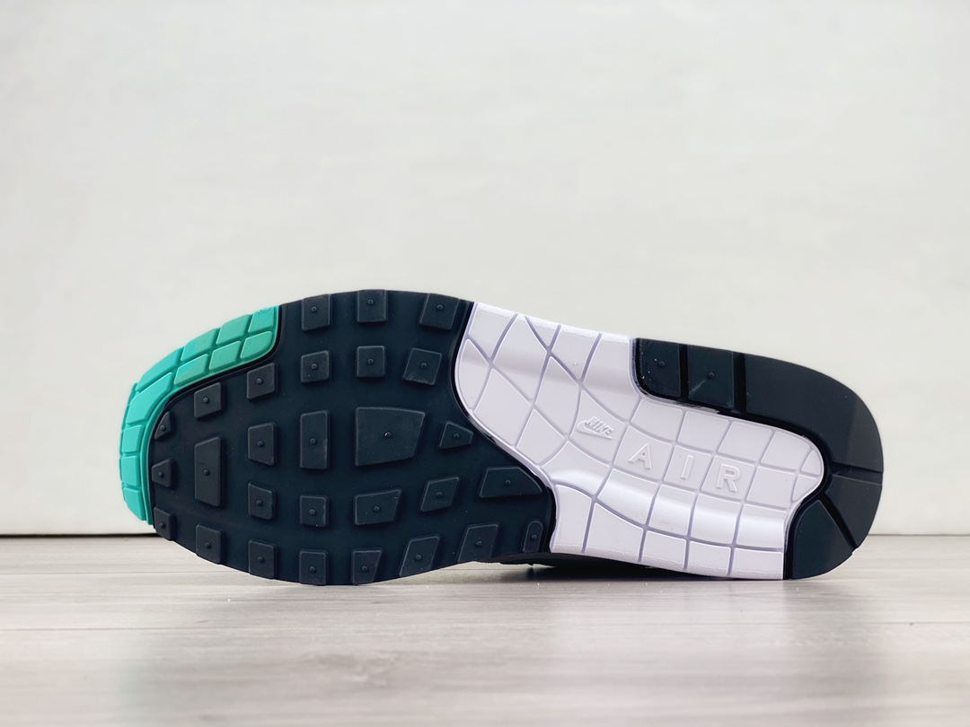 耐克Nike Air Max 1 PRM纯原版本Max 1白绿色半掌气垫跑鞋 莆田耐克工厂 货号：DZ4549-001