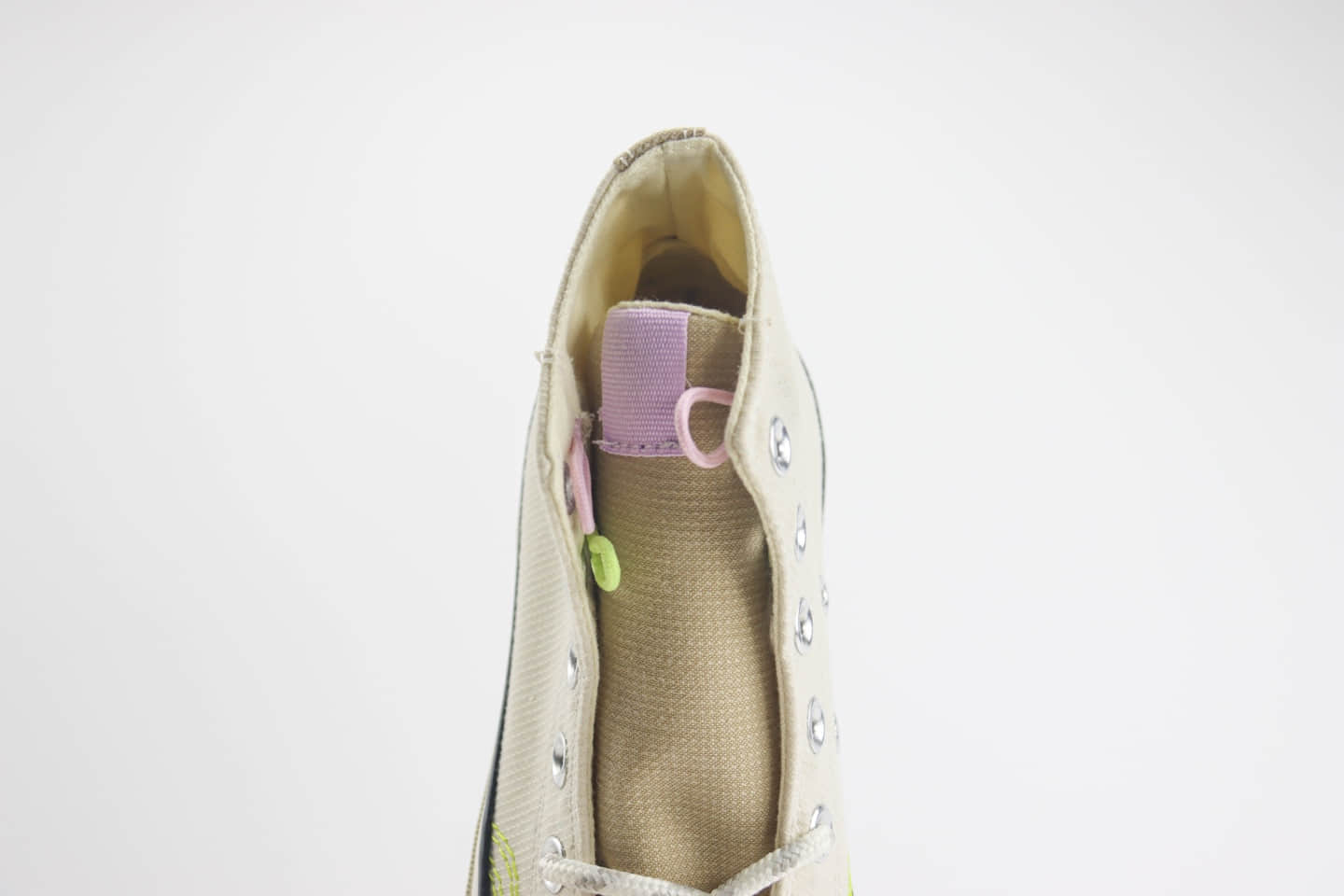 匡威Converse 1970S纯原版本高帮1970s环保款撞色帆布鞋 莆田匡威货源 货号：A09832C