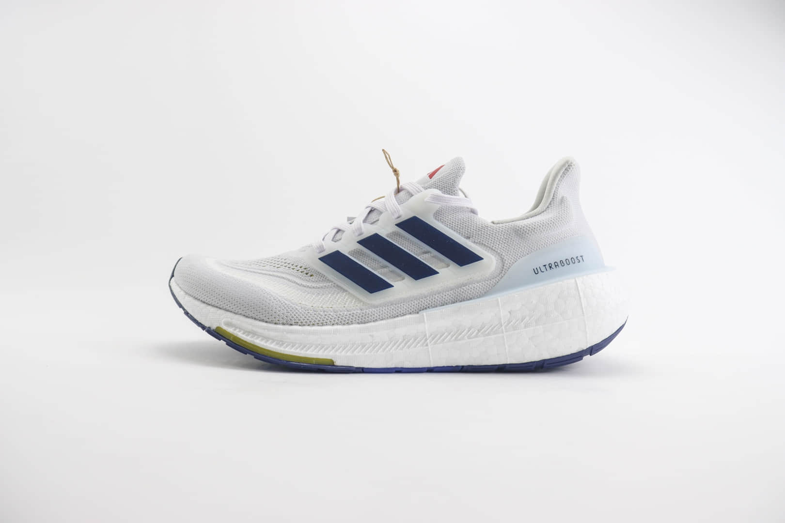 阿迪达斯adidas Ultra Boost Light 23纯原版本UB9.0白海军蓝爆米花跑鞋 莆田复刻鞋货源 货号：ID3285