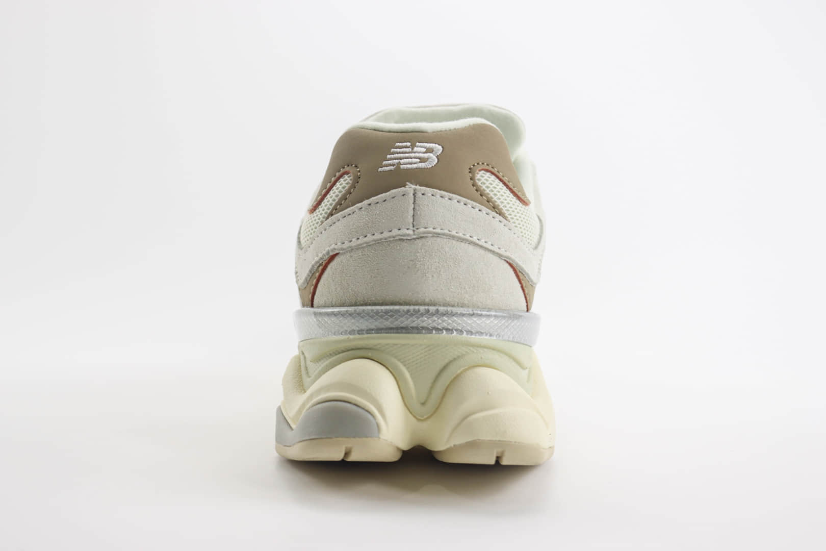 新百伦New Balance 9060纯原版本NB9060浅灰卡其复古慢跑鞋 莆田新百伦货源 货号：U9060JAM