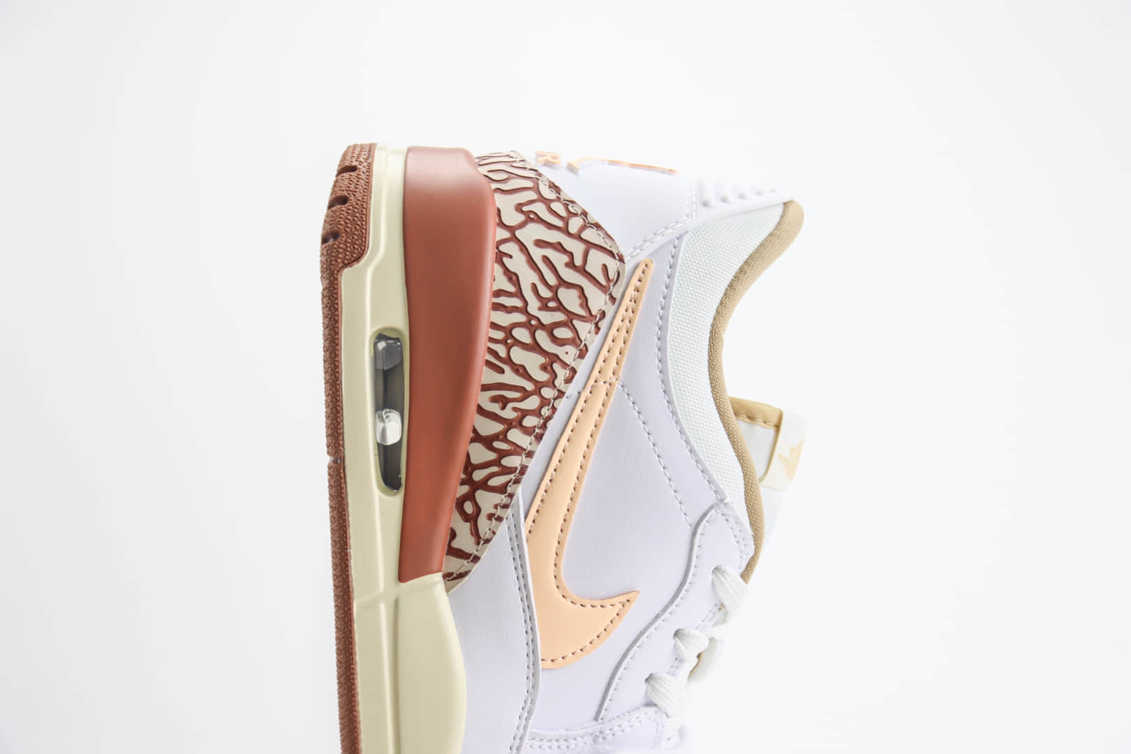 乔丹Air Jordan Legacy 312 Low纯原版本低帮AJ312白砖红三合一魔术贴篮球鞋 莆田AJ货源 货号：FQ7827-100