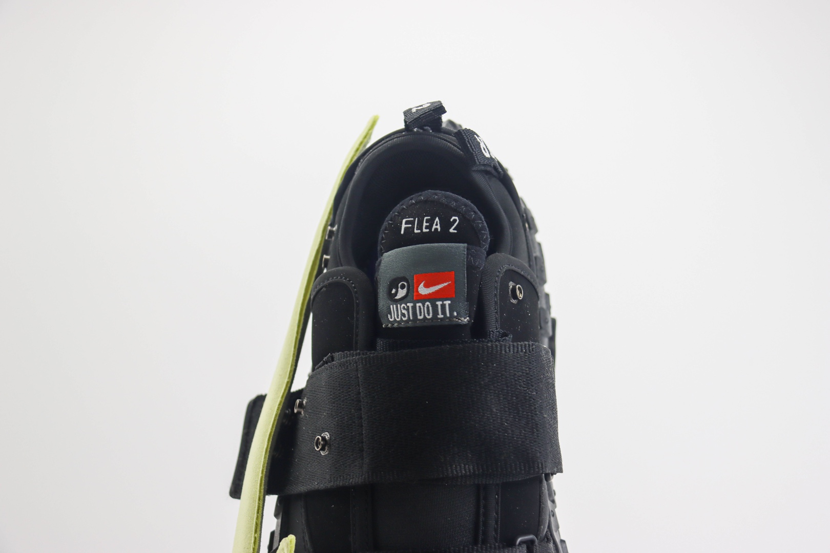 耐克Cactus Plant Flea Market x Nike Air Flea 2纯原版本CPFM联名黑黄厚底大勾轮胎鞋 莆田复刻鞋货源 货号：DV7164-001
