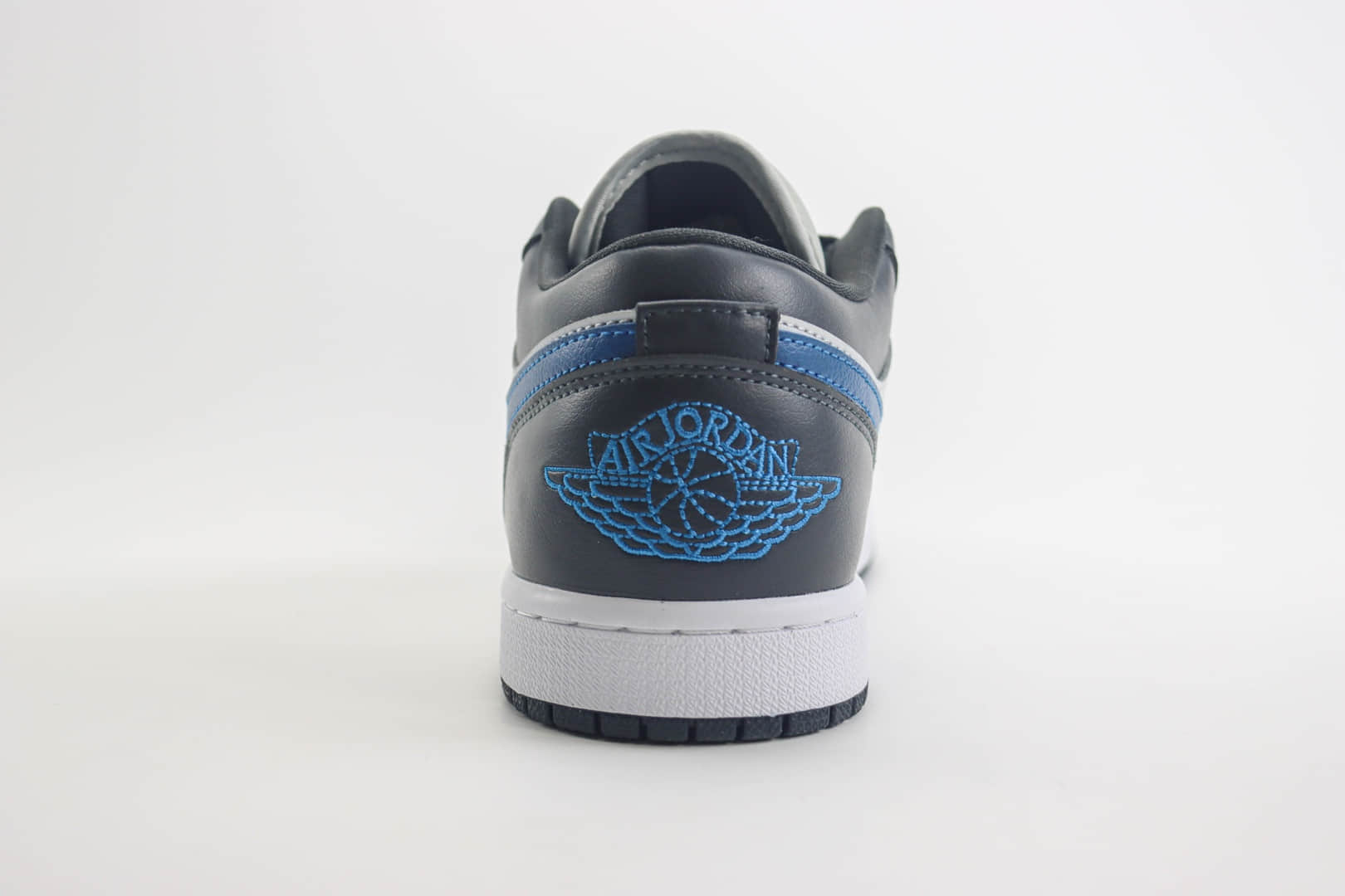 乔丹Air Jordan 1 Low纯原版本低帮AJ1白黑蓝篮球鞋 莆田AJ货源 货号：DC0774-040
