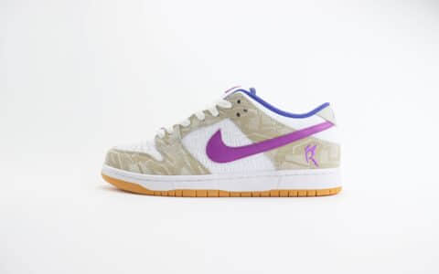 耐克Rayssa Leal x Nike SB Dunk Low纯原版本瑞莎利尔联名SB Dunk米蓝紫鸳鸯低帮板鞋 莆田耐克货源 货号：FZ5251-001