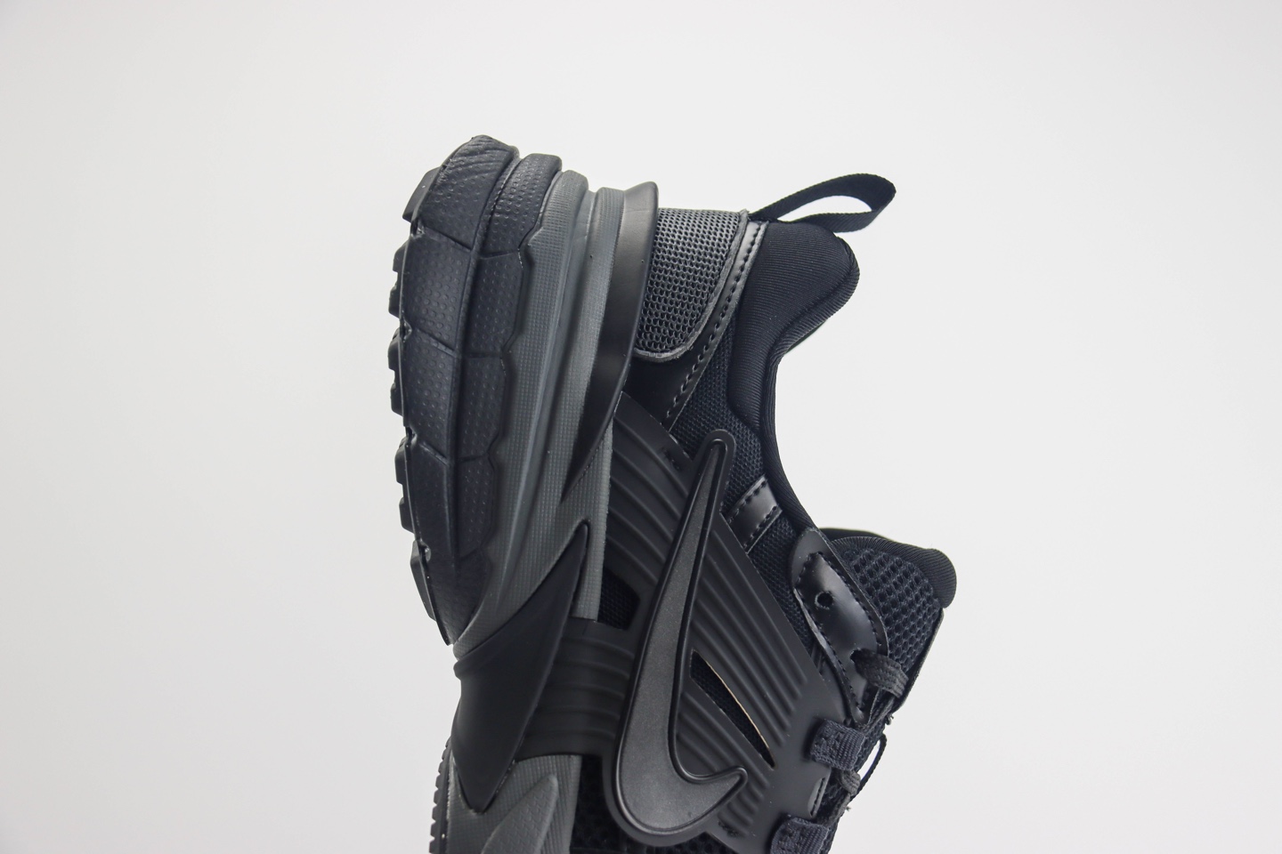 耐克Nike V2K Runtekk Run纯原版本V2K黑色复古跑鞋 莆田耐克工厂 货号：FD0736-001