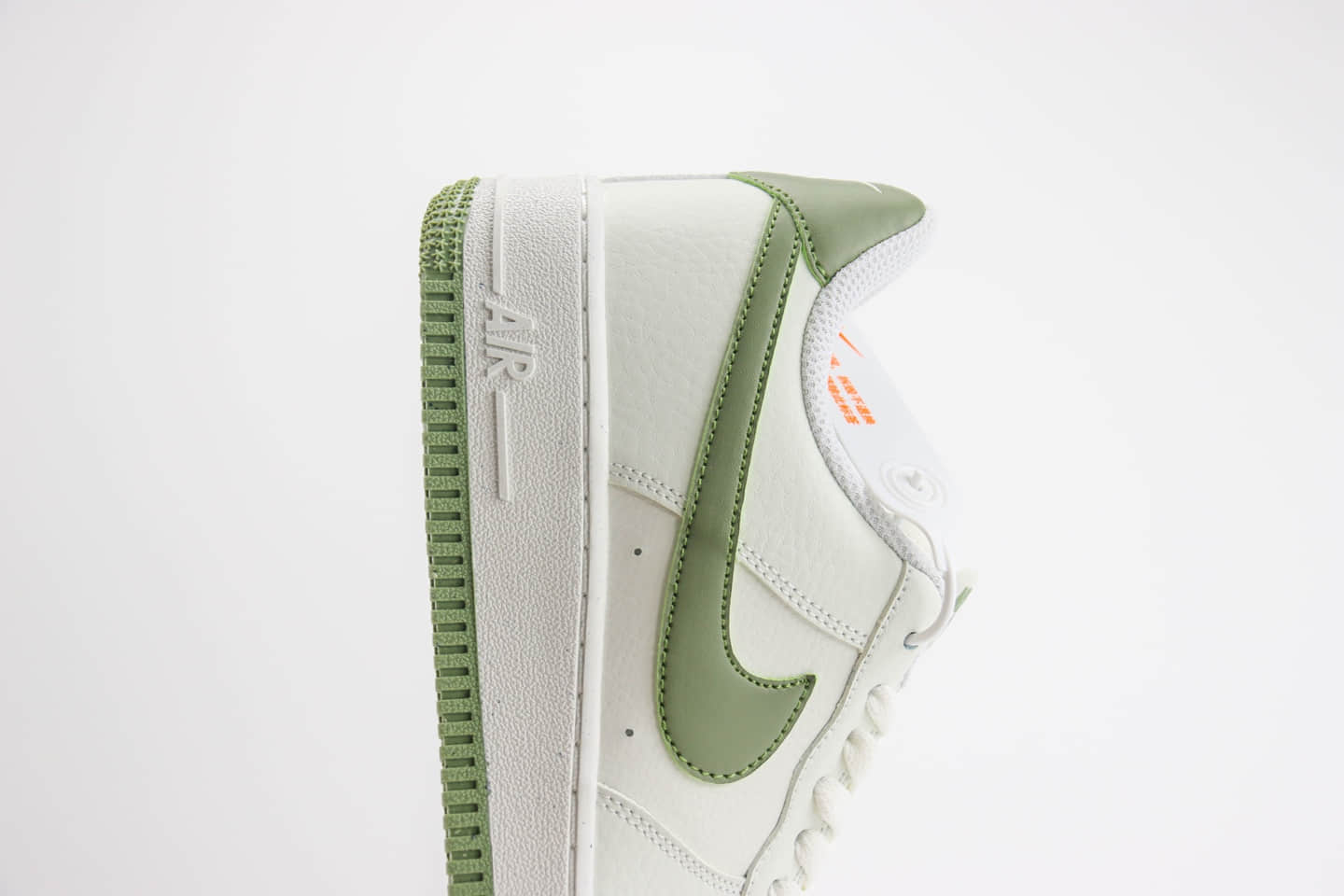 耐克Nike Air Force 1 Low纯原版本空军一号AF1白绿色低帮板鞋 莆田耐克代理 货号：DV3808-106