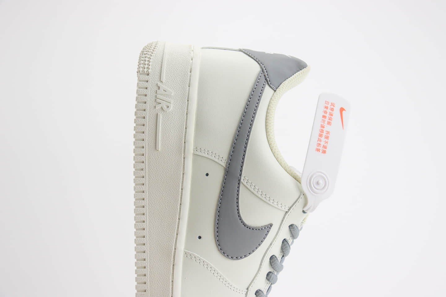 耐克Nike Air Force 1 Low纯原版本空军一号AF1白灰色低帮板鞋 莆田复刻鞋货源 货号：CQ5059-222