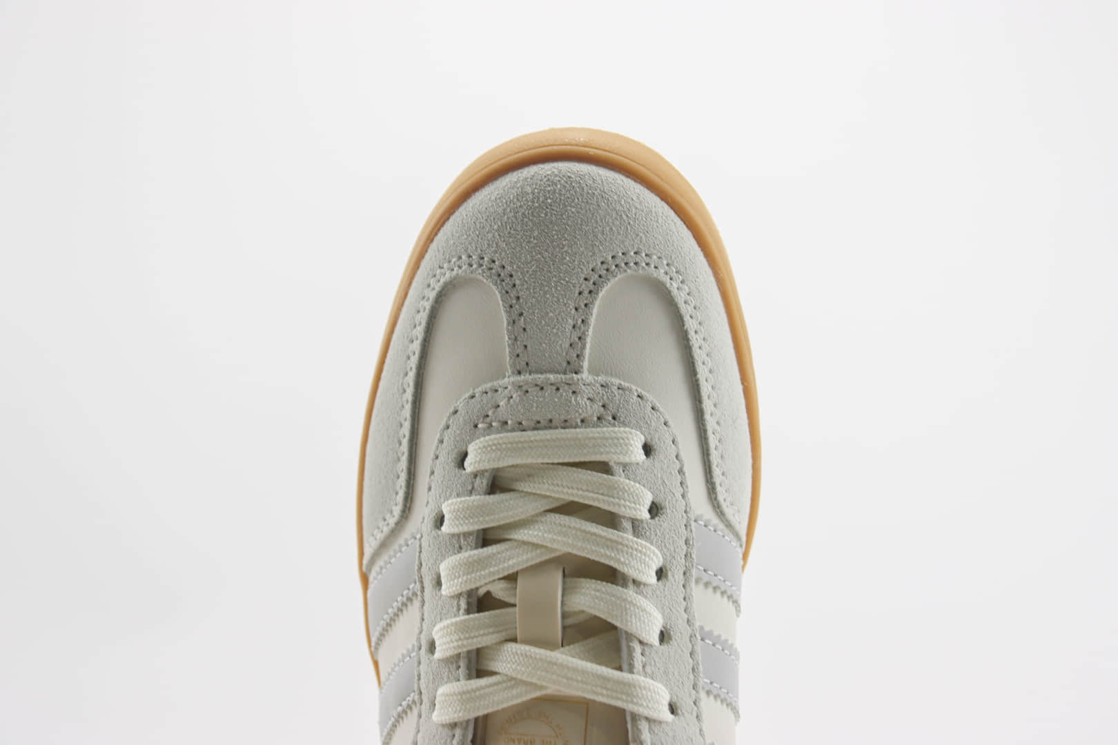 阿迪达斯adidas Originals Gazelle Indoor纯原版本三叶草白灰蓝德训鞋 莆田阿迪达斯货源 货号：IH8547