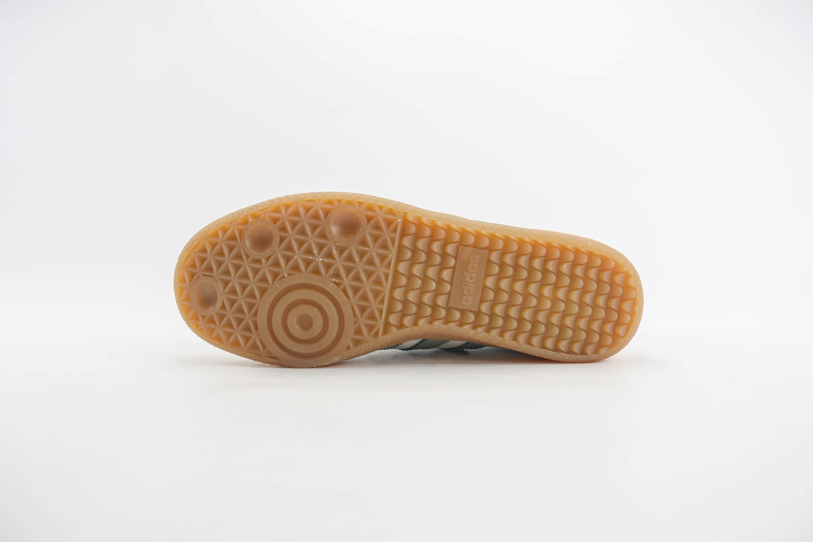 阿迪达斯adidas Samba OG纯原版本桑巴白绿色复古板鞋 莆田阿迪达斯货源 货号：ID0492