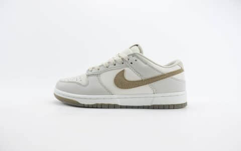 耐克Nike SB Dunk Low纯原版本低帮SB Dunk灰棕色板鞋 莆田耐克货源 货号：FJ4188-001